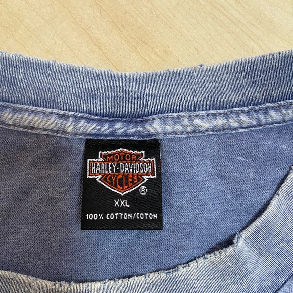 Vintage 1999 Harley Davidson Daytona cut off xxl made in USA rare - Picture 3 of 5
